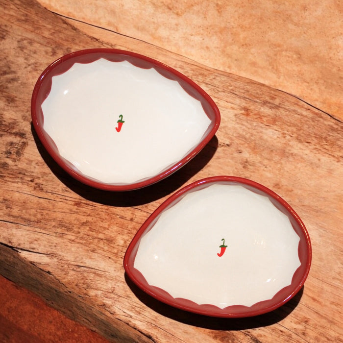 Picante Snack Bowls/Set of Two