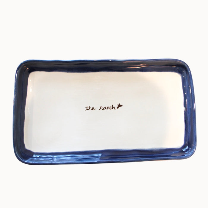 “the ranch” Thumb Print Tray