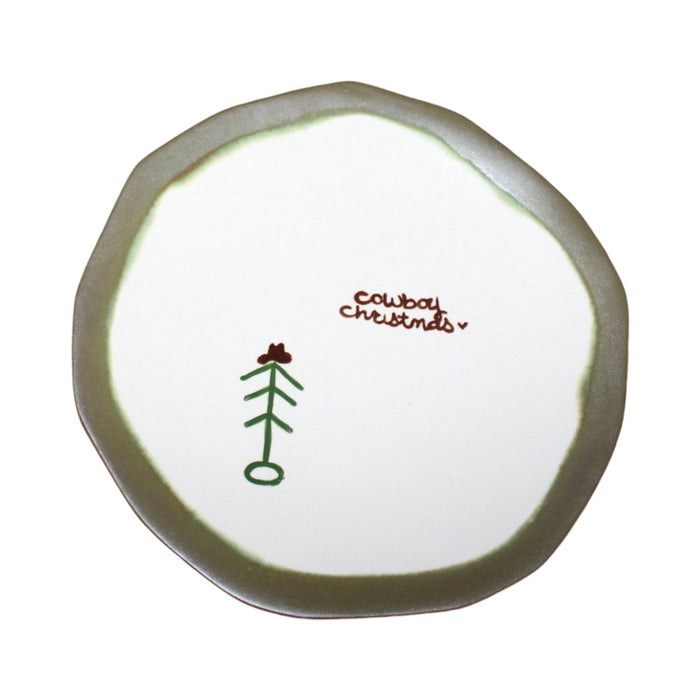 “cowboy christmas” Dinner Plate