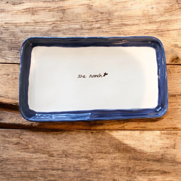 “the ranch” Thumb Print Tray