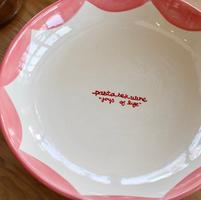 Hand-painted Family Style Pasta Bowl